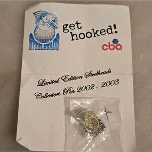 Vintage CBA Gary Steelheads Basketball Pin 2002 - 2003